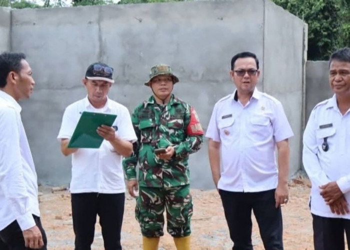 Camat Banyuasin III Tinjau Progres Pembangunan KDMP di Tiga Desa