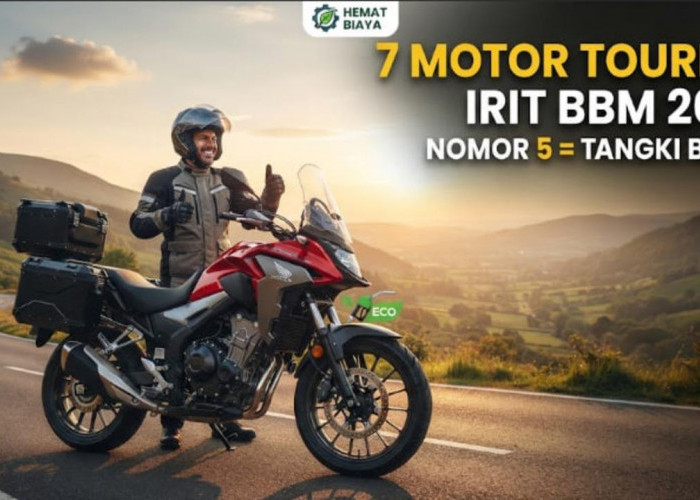 Bikin Dompet Aman! 7 Motor Touring Irit BBM 2026, Nomor 5 Punya Tangki Besar