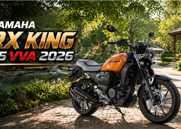 Legenda Bangkit! Yamaha RX King 155 VVA 2026 Usung Mesin 155cc 4-Tak Injeksi yang Lebih Buas