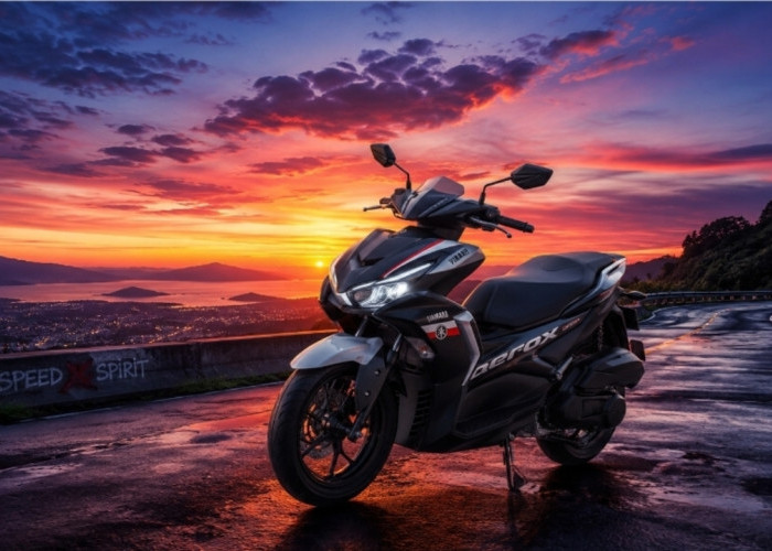 Yamaha Aerox 155, Skutik Sporty yang Tawarkan Performa Bertenaga dan Fitur Modern