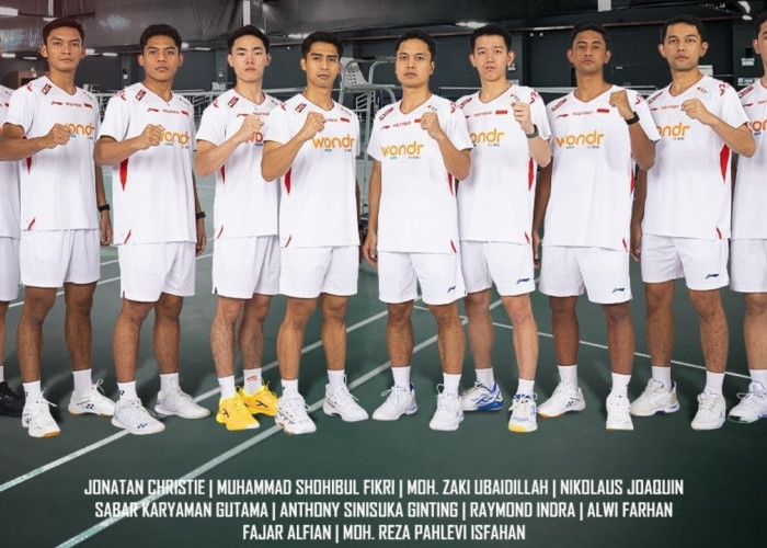 Tim Thomas Indonesia Bantai Aljazair 5-0 di Laga Perdana Grup D Thomas Cup 2026