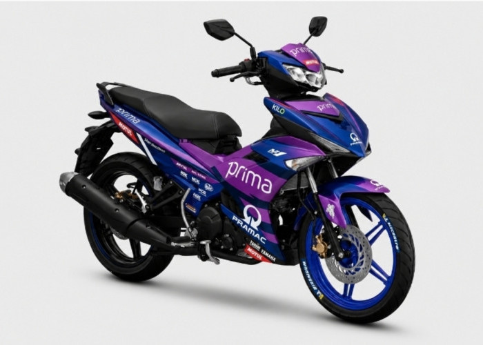 Yamaha MX King 150 Edisi Livery Pramac, Motor Bebek Sport Eksklusif dengan Teknologi Modern