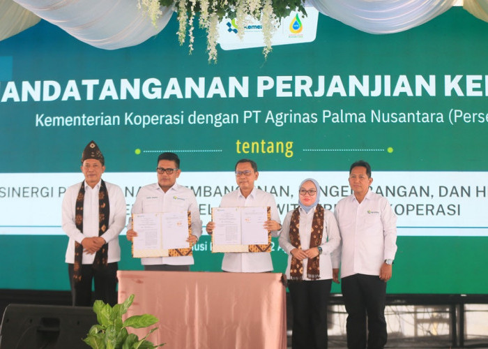 Pabrik CPO KUD Sejahtera Jadi Tonggak Kebangkitan Koperasi Sumsel