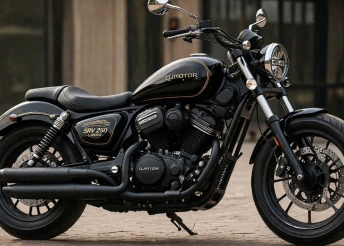 Tampilan Moge Banget! QJMotor SRV 250 Libero Hadir dengan Desain Cruiser Klasik