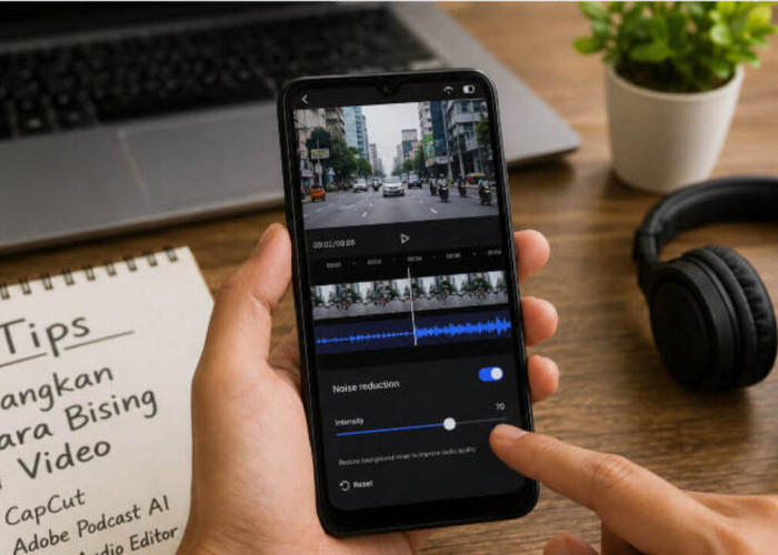 Cara Menghilangkan Suara Bising Latar Belakang Video di HP Gratis, Hasil Lebih Jernih Tanpa Aplikasi Mahal