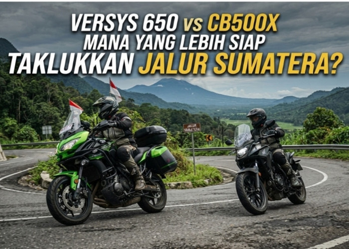 Adu Tangguh Versys 650 vs CB500X, Motor Mana yang Lebih Siap Taklukkan Jalur Sumatera?
