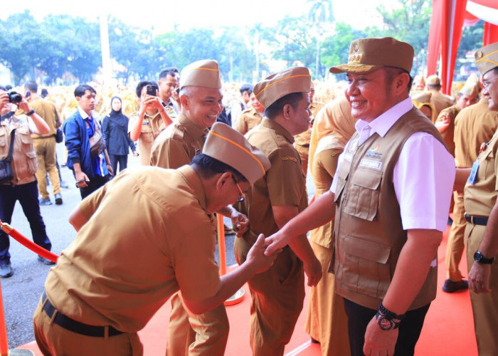 Halal Bihalal Pemprov Sumsel, Gubernur Tekankan Efisiensi sebagai Kontribusi Nyata ASN