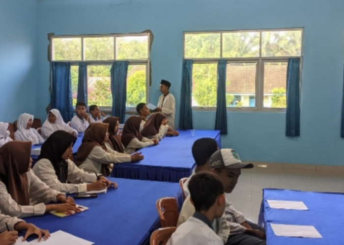Siswa SMAN 1 Banyuasin III Ikuti Sosialisasi KTI, Kepala Sekolah: Tingkatkan Minat Menulis Siswa