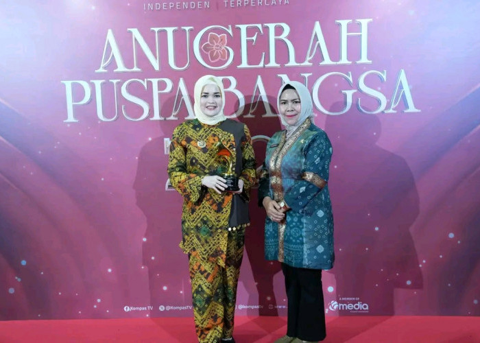 Wabup Raih Anugerah Puspa Bangsa, Simbol Perempuan Tangguh dan Inspiratif