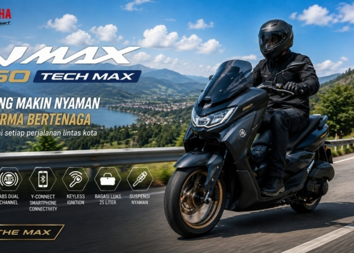 Touring Makin Nyaman, Yamaha NMAX 250 Tech Max Punya Performa Bertenaga