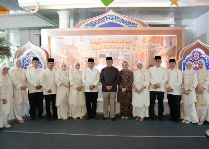 Pererat Sinergi, Sekda Gelar Halalbihalal Khusus Bersama Kepala Daerah se-Sumsel