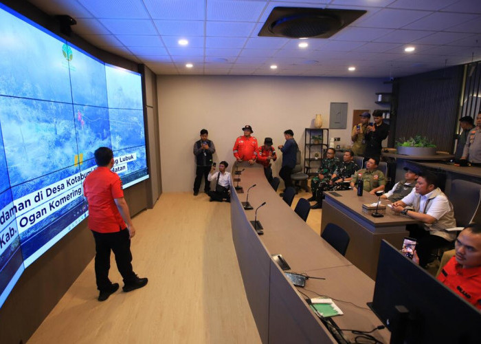 Hotspot dan Fire Spot Karhutla Sumsel Menurun, Satgas Darat Diperkuat