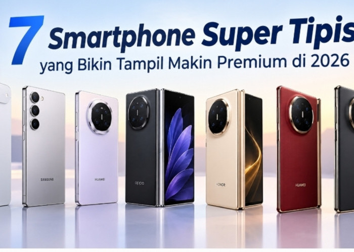 7 Smartphone Super Tipis yang Bikin Tampil Makin Premium di 2026