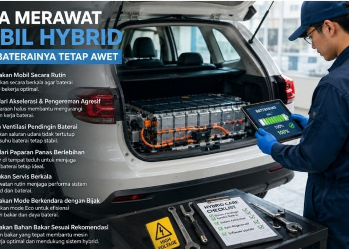 Cara Merawat Mobil Hybrid agar Baterainya Tetap Awet, Ikuti 7 Tips Ini untuk Usia Pakai Lebih Panjang