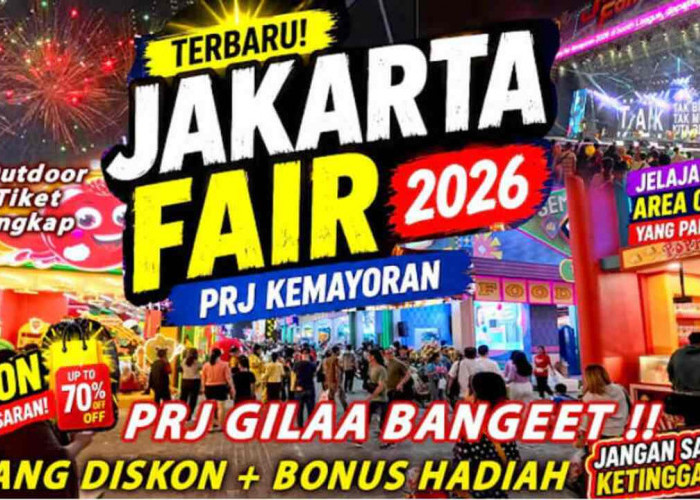 Jakarta Fair 2026 Hadirkan Diskon Motor Terbesar, DP Ringan dan Hadiah Helm Premium