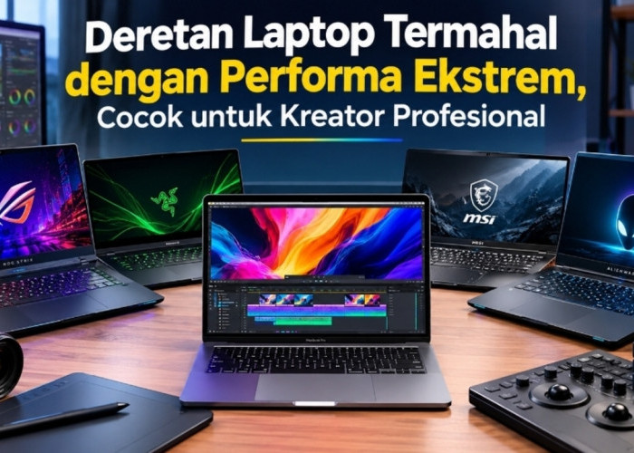 Deretan Laptop Termahal dengan Performa Ekstrem, Cocok untuk Kreator Profesional