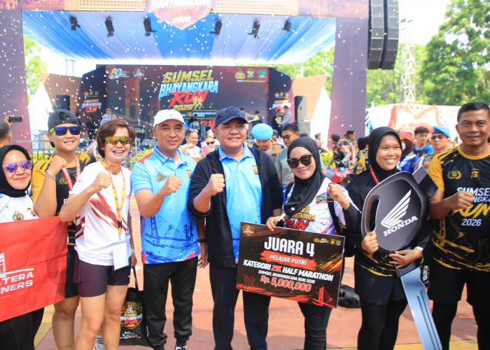 Herman Deru Apresiasi Sumsel Bhayangkara Run 2026, Dinilai Pererat Kedekatan Polri dan Masyarakat