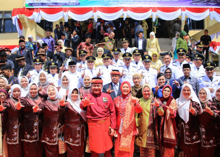 HUT ke-157 Lahat, Herman Deru Tekankan Pembangunan Berbasis SDM dan Data Akurat