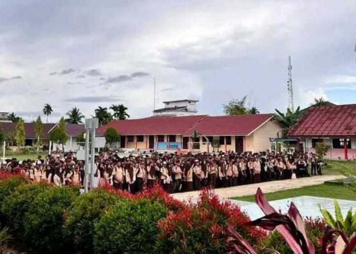 Menjelang Lebaran, SMPN 1 Makarti Jaya Ucapkan Mohon Maaf Lahir dan Batin