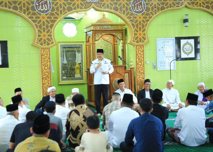 Wagub Sumsel Pererat Silaturahmi Lewat Safari Jumat di Masjid Al-Kautsar