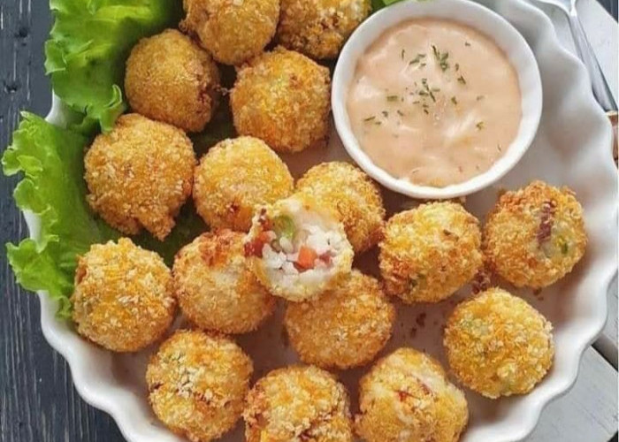 Nasi Sisa Disulap Jadi Nasi Goreng Bola Crispy, Bekal Istimewa Simple dan Praktis Dibawa Kemana Saja