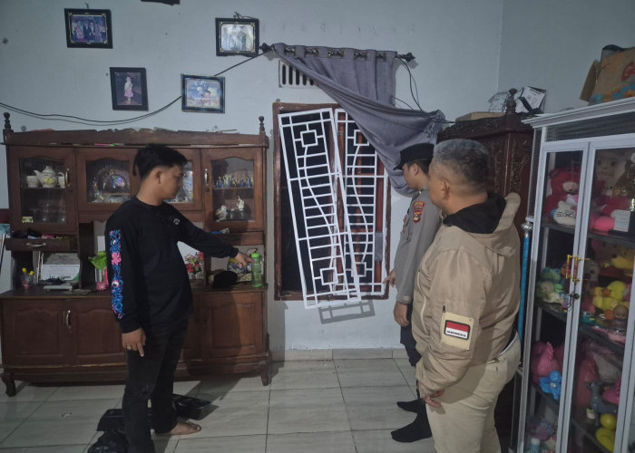 Rumah yang Sudah Ditrali Masih Bisa Dibobol, Pencuri Gasak Emas dan Uang Ratusan Juta di Tanjung Raja