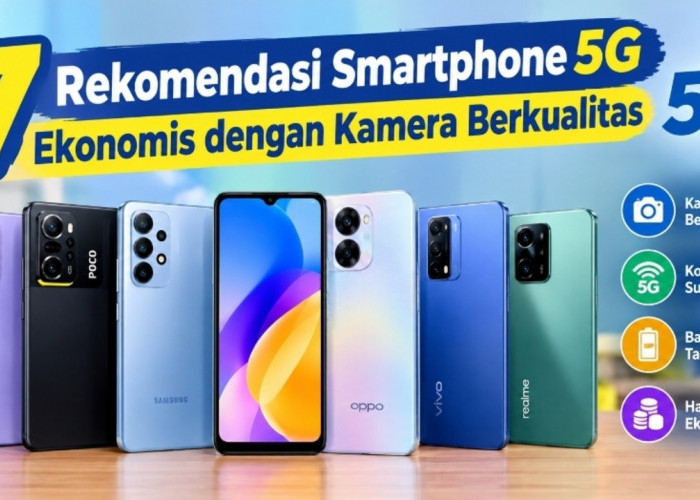 7 Rekomendasi Smartphone 5G Ekonomis dengan Kamera Berkualitas