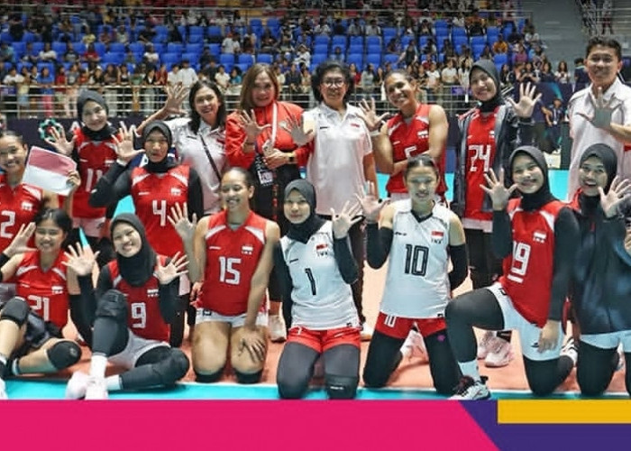 Timnas Voli Putri Indonesia Takluk 1-3 dari Korea di Laga Perdana Friendly Match Internasional