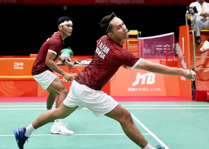 Fajar/Fikri Menang, Indonesia Samakan Skor 1-1 atas Malaysia di Asian Games 2026
