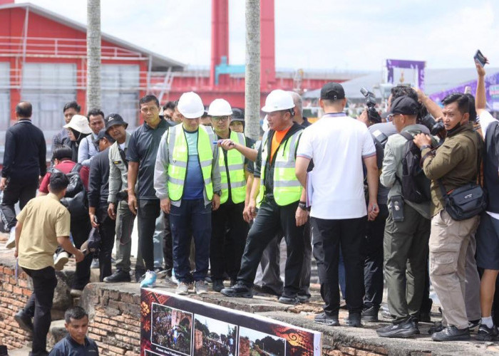 Herman Deru Ajak Semua Pihak Bersinergi Jadikan Benteng Kuto Besak Destinasi Wisata Sejarah Unggulan