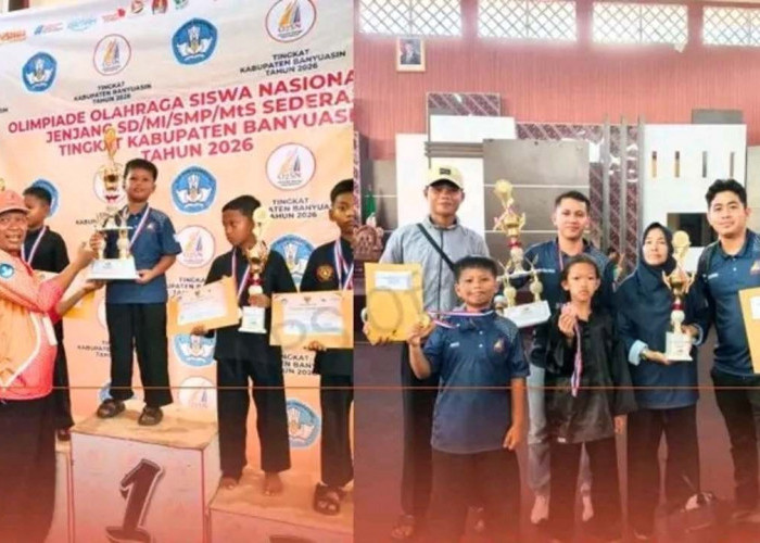 Atlet O2SN Asal SDN 1 Suak Tapeh Raih juara 1 dan 3 Cabang Pencak Silat