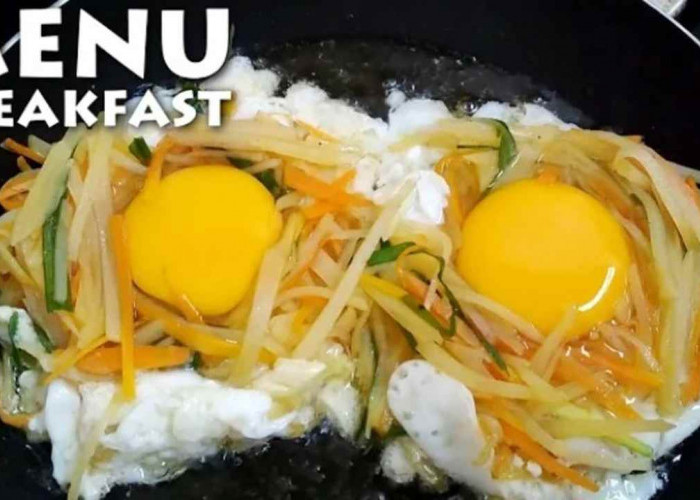 Bosan dengan Camilan Biasa? Yuk, Coba Kentang Goreng Telur Ceplok yang Lezat Ini