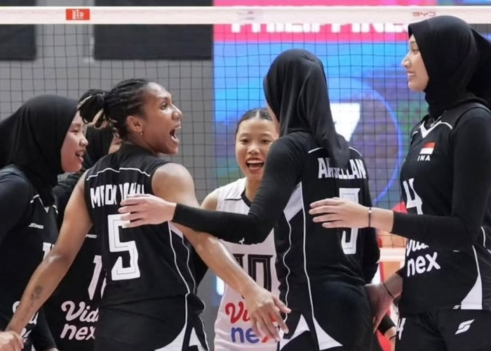 Timnas Voli Putri Indonesia Hajar Australia 3-0, Lolos ke Perempat Final Hadapi Irak