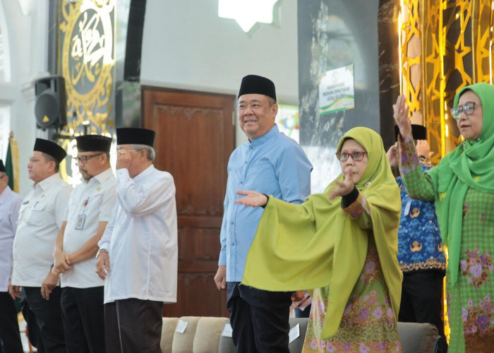 Harlah Muslimat NU ke-80, Wagub Cik Ujang Ajak Perkuat Peran Perempuan dan Ketahanan Keluarga