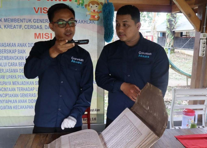 Mengungkap Misteri Aksara Ulu di PALI: Ahli Kaji Naskah Kuno pada Tanduk Kerbau dan Bambu