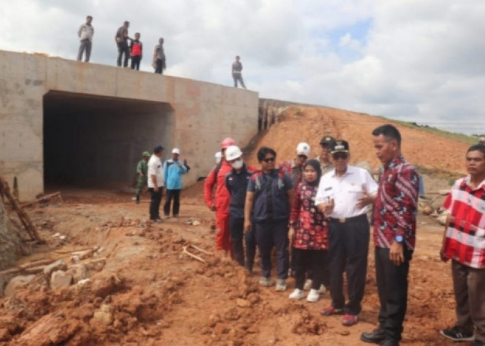 Wabup Banyuasin Tinjau Pembangunan Jalan, Ini Pesannya