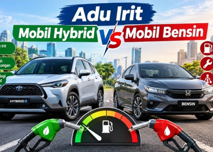 Adu Irit Mobil Hybrid vs Bensin: Mana yang Lebih Menguntungkan?