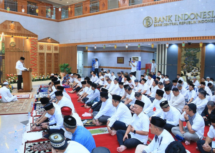 Sekda Sumsel Safari Ramadan di Kantor Bank Indonesia Palembang