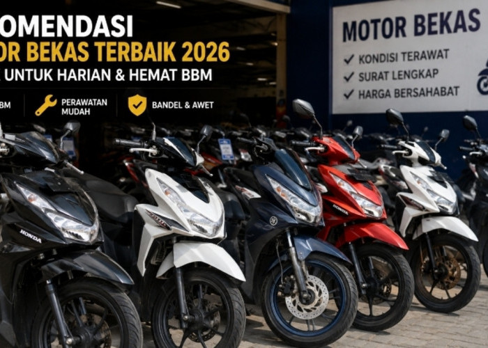 Rekomendasi Motor Bekas Terbaik 2026, Cocok untuk Harian dan Hemat BBM