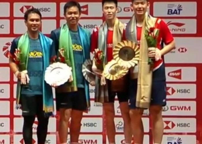 Kalah dari Liu Yu Chen/Ou Xuan Yi, Mohammad Ahsan/Hendra Setiawan harus Puas Raih Runner Up WTF 2022