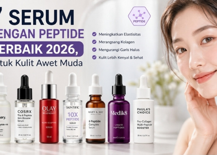 7 Serum dengan Peptide Terbaik 2026, Bikin Kulit Kenyal, Kencang, dan Awet Muda