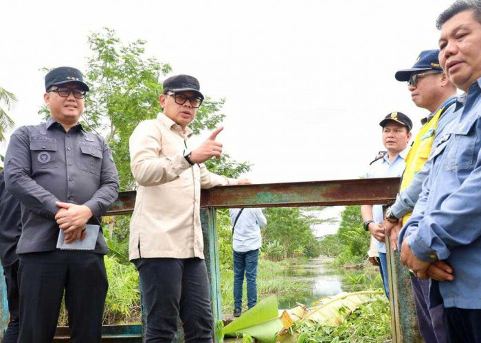 Wamendagri Bima Arya Tegaskan Pentingnya Perbaikan Irigasi Saat Tinjau Irigasi di Banyuasin