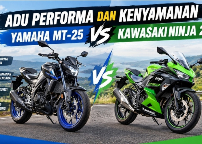 MT-25 vs Ninja 250, Adu Tenaga, Kenyamanan, dan Konsumsi BBM Saat Touring