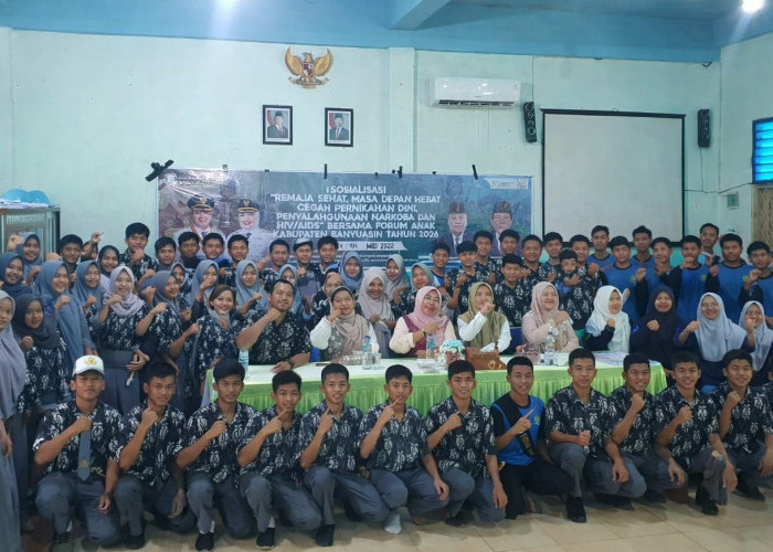 Pelajar Antusias Ikuti Sosialisasi Remaja Sehat di Lima Sekolah Banyuasin