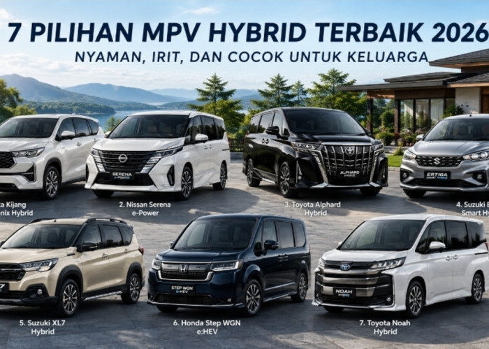 Cari MPV Hybrid Paling Nyaman? Ini 7 Pilihan Mobil Keluarga Terbaik di 2026