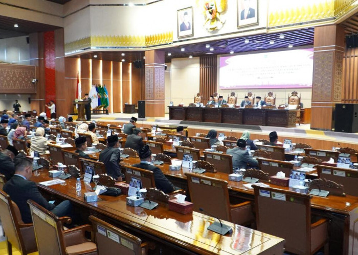 Wagub Sumsel Hadiri Rapat Paripurna DPRD, Bahas Optimalisasi Pendapatan Daerah dan Hasil Reses