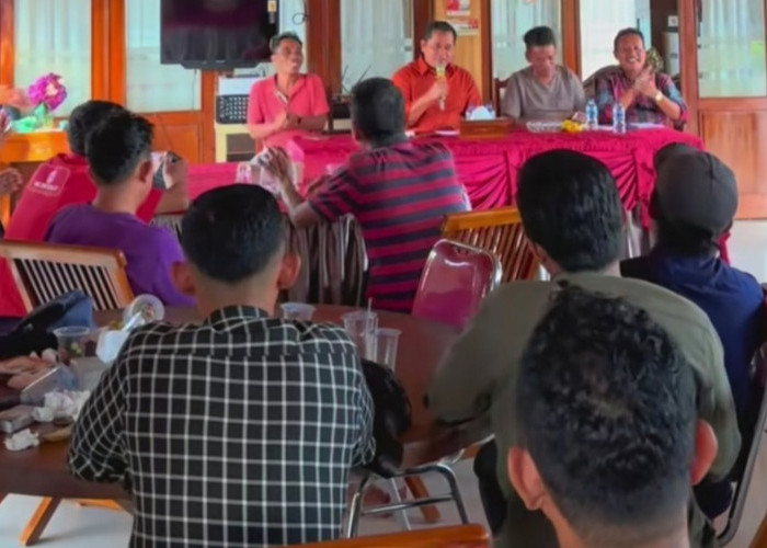 Silaturahmi dengan Jurnalis di Banyuasin, Askolani Minta Doa dan Dukungan