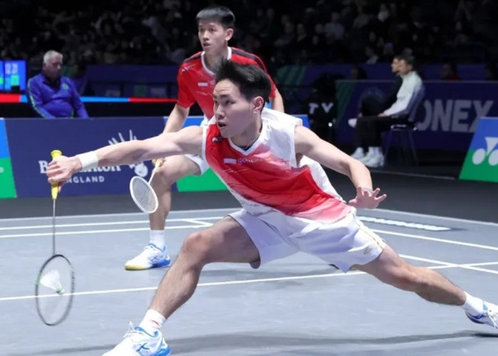 Debut Manis Raymond Indra/Nikolaus Joaquin di All England 2026, Tumbangkan Ganda Korea Lewat Tiga Gim
