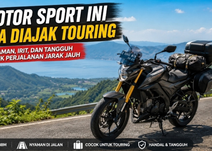 Budget Terbatas? Motor Sport Ini Punya Kenyamanan Touring yang Tak Kalah dari Cruiser