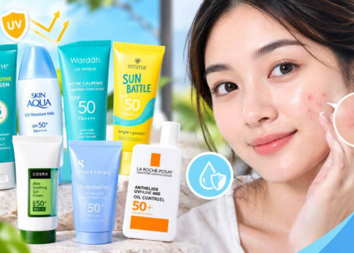 Jerawatan tapi Takut Pakai Sunscreen? Ini 7 Pilihan yang Bisa Melindungi Kulit Tanpa Bikin Makin Bermasalah!